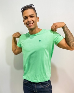 CAMISETA BÁSICA Verde Shangai - comprar online