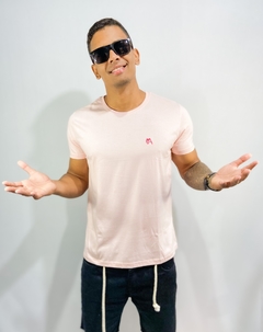 CAMISETA BÁSICA Rosa seco