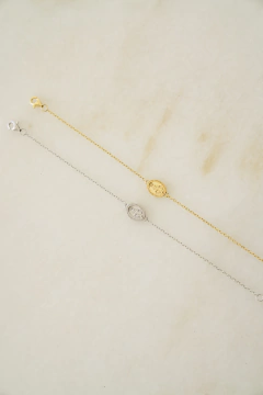 Pulseira Mini medalha Nossa Senhora das Graças