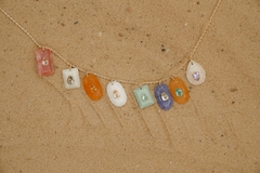 Pingente Areia Pedra com Gota Cravejada - comprar online