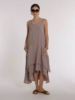 Vestido Lino Rugoso Jamaica