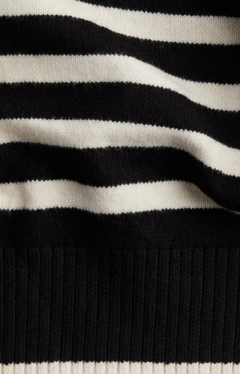 Sweater Polerón Rayado