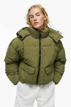 Puffer Green H&M
