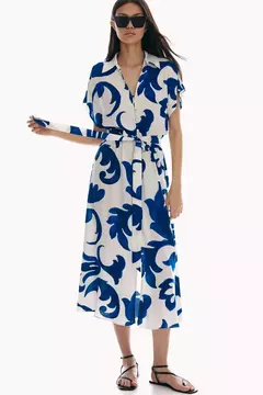 Vestido estampado H&M en internet