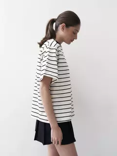 Imagen de Remera Rayas corte oversized