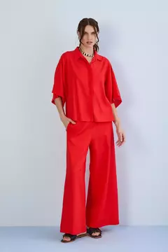 Camisa Lino corte Oversize en internet