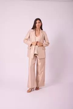 Blazer Off white Sarga Satinada en internet