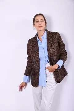 Blazer Animal Print - comprar online