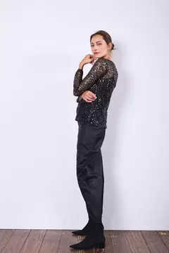 Remera pailettes - Mezcal