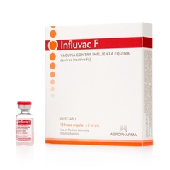 INFLUVAC F vacuna Influenza Equina x 2Ml