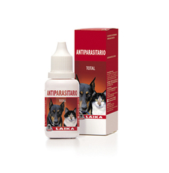 ANTIPARASITARIO TOTAL Rio de Janeiro x 20Ml Antiparasitario interno P/Perros y Gatos