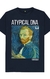 camisa Van Gogh kids na internet