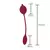 Estimulador clitoriano duplo em formato de Rosa REF MLVS1328 na internet