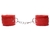 Algema Com Corrente E Fivelas Vermelha REF 8082 - Sexy Import - comprar online