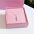 Colar crucifixo cravejado
