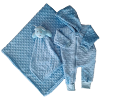 Conjunto Soft com Macacão, Cobertor e Naninha - comprar online