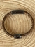 Pulseira Masculina Courino Preto Pingente Cruz Vazada Preto Fosco - (cópia) on internet