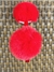 Tiara Pompom Vermelha - comprar online