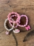 Kit 4 Pulseiras Chapéu Pink com Dourado Boiadeira - (cópia)