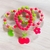 Kit 4 Pulseiras Cereja Rosa Neon - (cópia) on internet