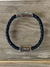 Pulseira Masculina Courino Preto Pingente Cruz Vazada Preto Fosco - (cópia) - online store