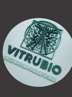 Logo Corpóreo Polyfan 78 cm - RN DISEÑO