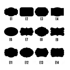 CARTEL DIRECCION NEGRO DE ACRÍLICO - DOBLE - tienda online