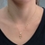 Colar Corrente Pingente 1 Menina Folheado Ouro 18k - comprar online