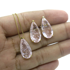 Conjunto Gota Colar e Brinco