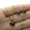 Conjunto com Pingente Minie