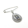 Broche gota Nossa Sª Aparecida Cravejado