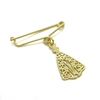 Broche Nª Senhora Aparecida Vazada