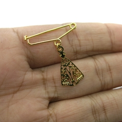 Broche Nª Senhora Aparecida Vazada - comprar online