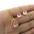 Imagem do Conjunto Colar e Brinco Gota Cravejado