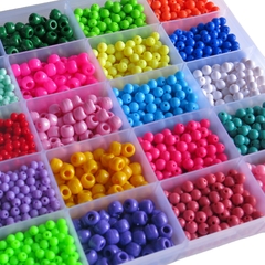 Reposição de Miçangas Coloridas 8.000 Peças + Caixa Organizadora - comprar online