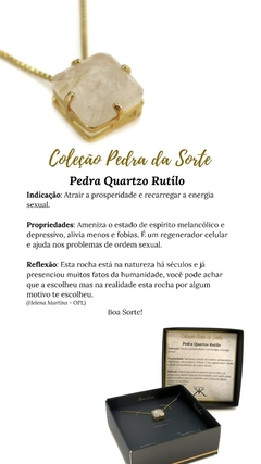 Colar Pedra da Sorte