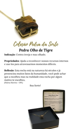 Colar Pedra da Sorte - comprar online
