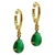 Brinco Argola Click Gotas Zircônia Diversas Cores - comprar online