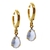Brinco Argola Click Gotas Zircônia Diversas Cores na internet