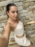 Top Tubinho Linho Creme
