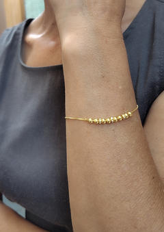 Pulseira com detalhe de bolinha