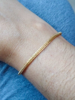 Pulseira malha italiana na internet