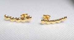 Brinco earcuff corações - comprar online