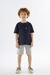 CONJ. CAMISA PIQUET E BERMUDA MARROM UP BABY 45522