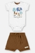 CONJ. BODY E BERMUDA HAVE FUN BRANCO UP BABY 45557