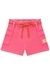 SHORTS EM MALHA ROSA KUKIE 77015 na internet