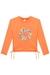CONJ. BLUSA E CALCINHA EM MALHA PROTEÇÃO UV50+ LARANJA KUKIE 78519 - Lari Baby & Kids