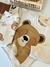 CONJ. BLUSA E CALÇA EM MOLETOM URSO BEGE UP BABY 46006 - Lari Baby & Kids