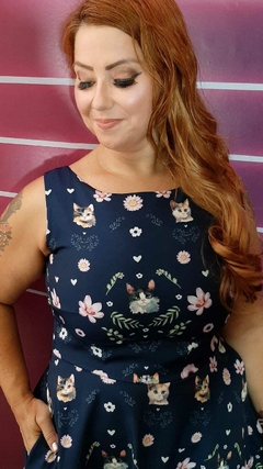 Vestido Gataria - PRONTA ENTREGA - loja online