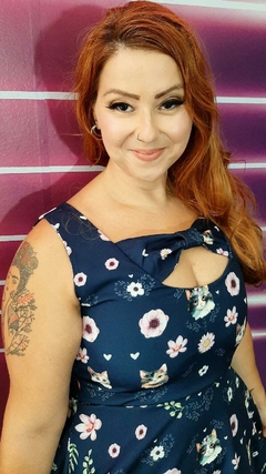 Vestido Gataria - PRONTA ENTREGA - comprar online